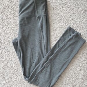 Athleta Slate Green Elation Over-The-Heel Leggings